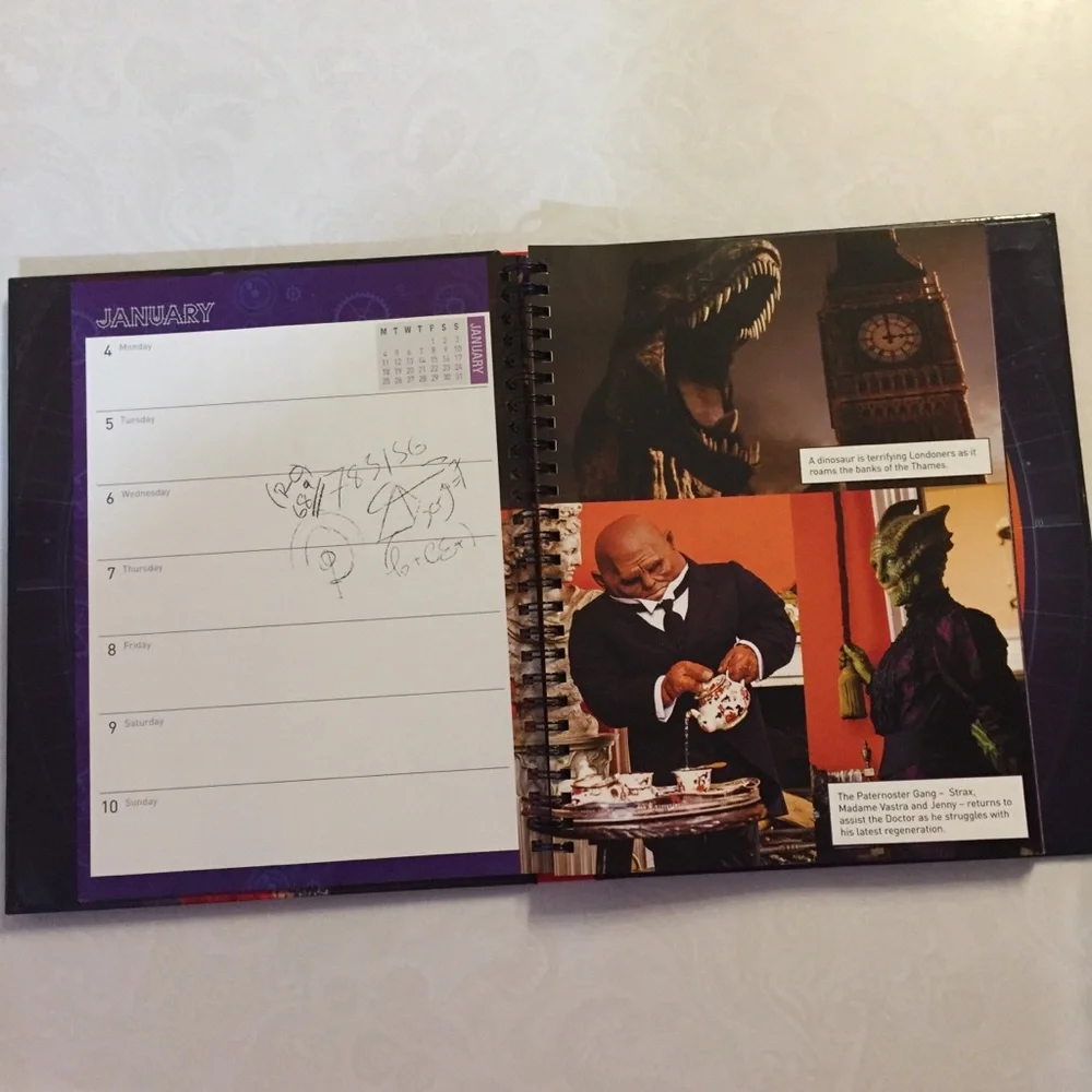 🆕 Doctor Who 2016 Diary